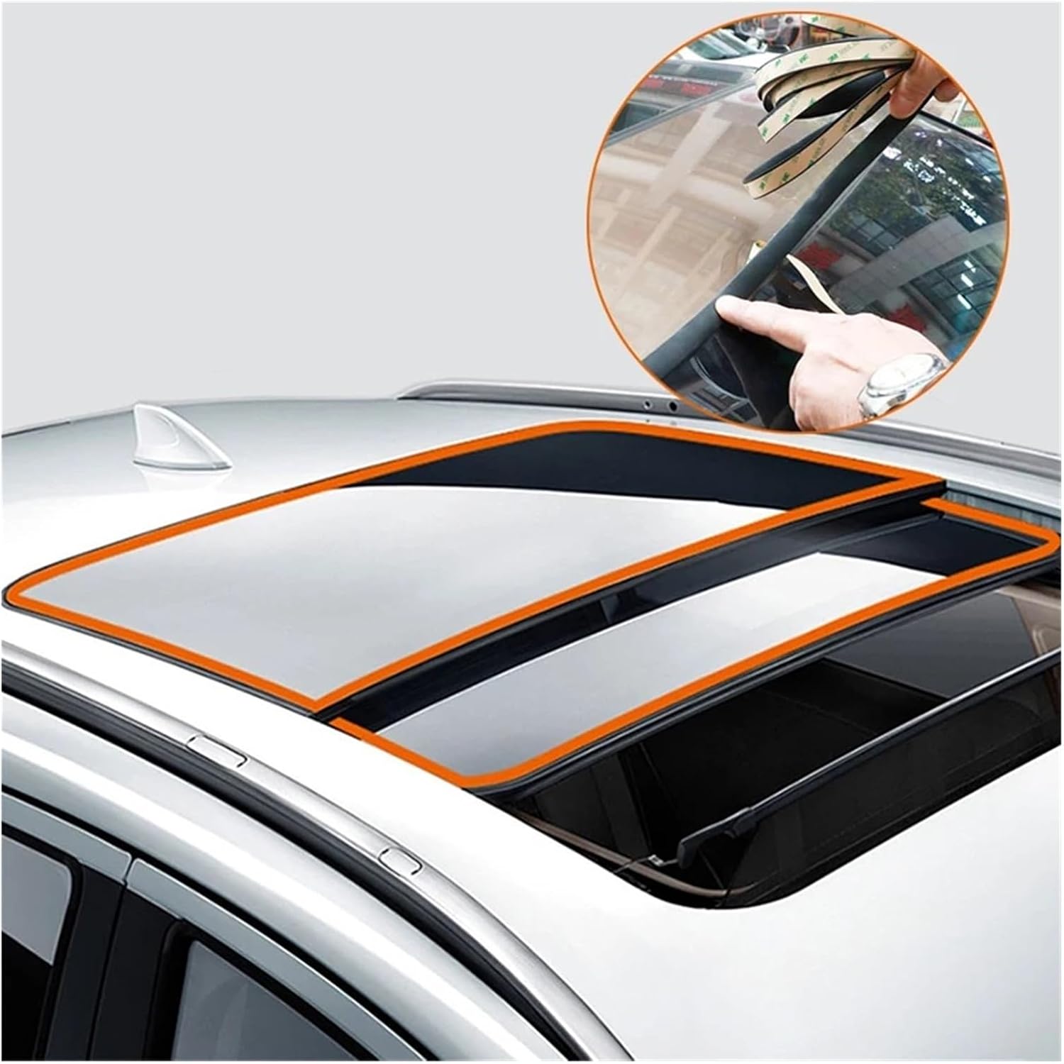 Car Windshield Sunroof Window Sealing Strip Trim(5 Meters)