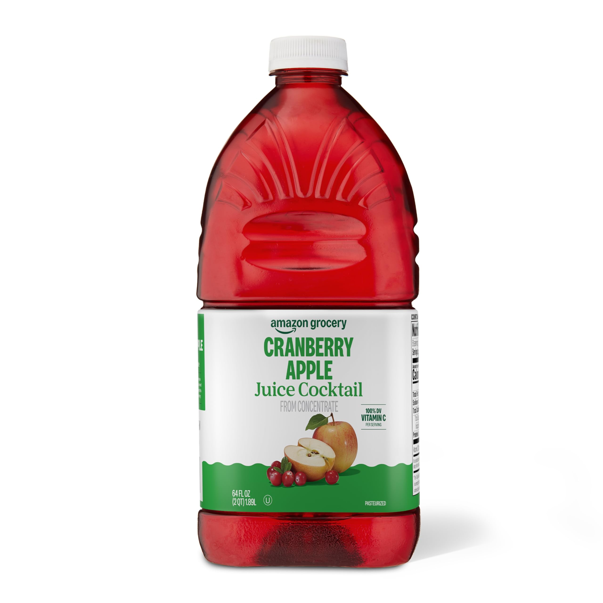 Sponsored Ad - Cranberry Apple Juice Cocktail, 64 Fl Oz (Previously Amazon Fresh, Packaging May Vary)