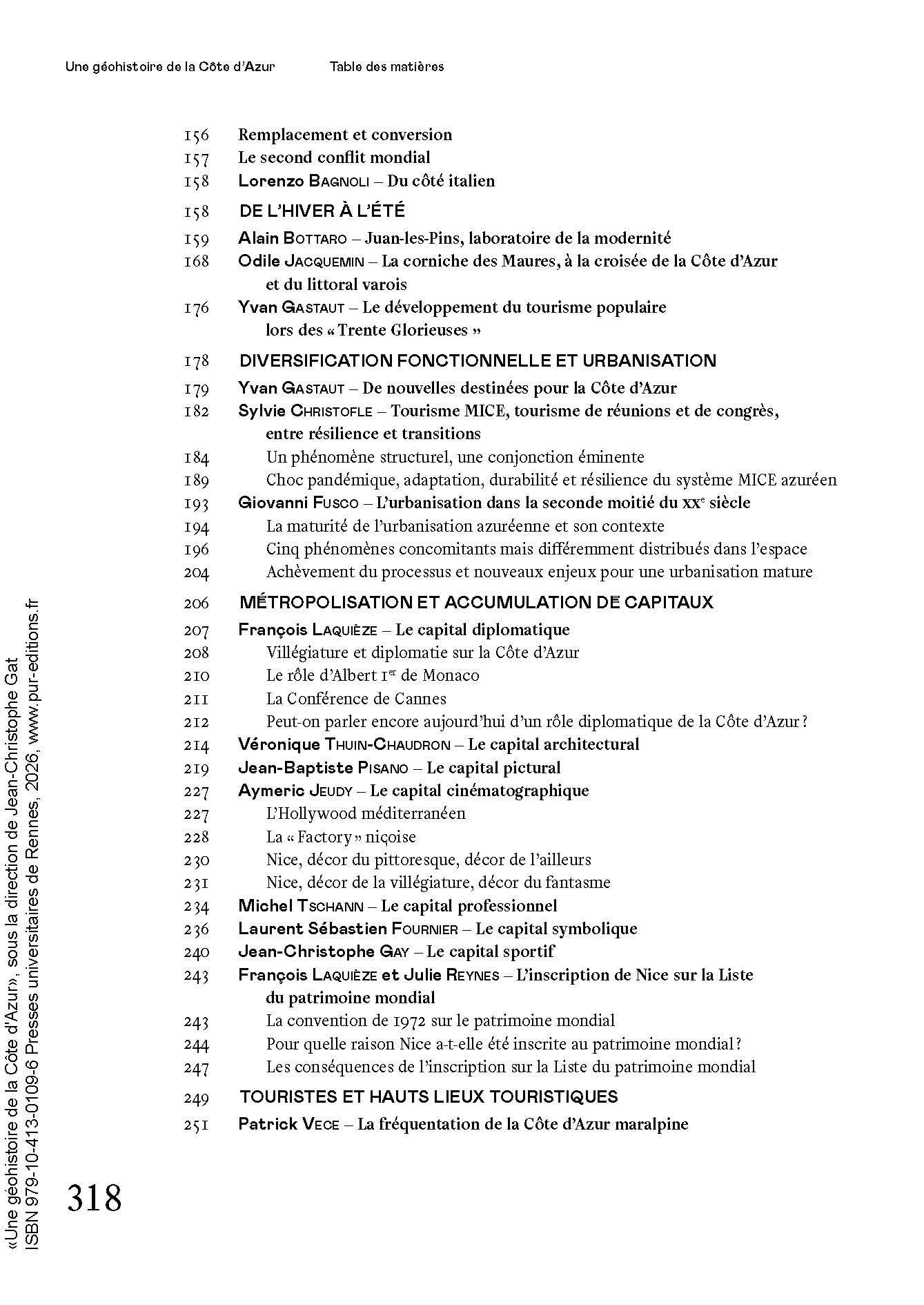 Géohistoire de la Côte d'Azur