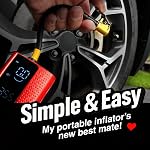Chuck Mates Premium Speed Clip for Portable Tire Inflators, Open-Flow (2 Pack)