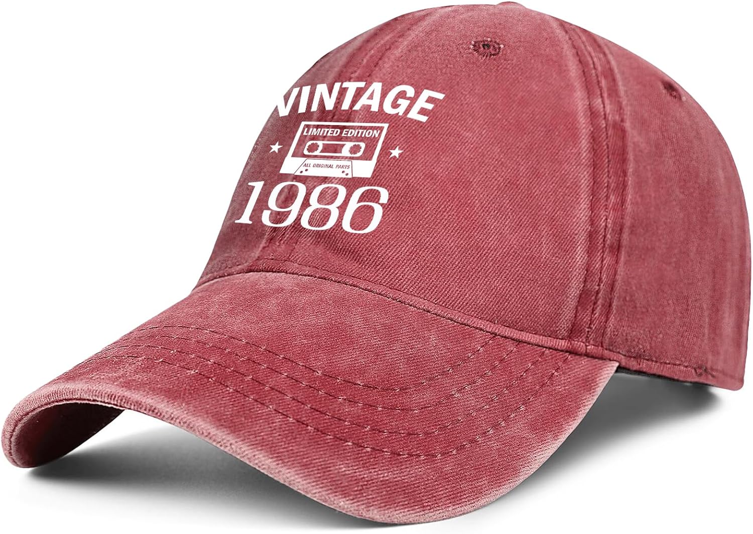 40th Birthday Gifts Women Men 1986 Hats Vintage 1986 Baseball Cap 40th Birthday Gifts for 40 Year Old Fathers Mothers Day - Image 2