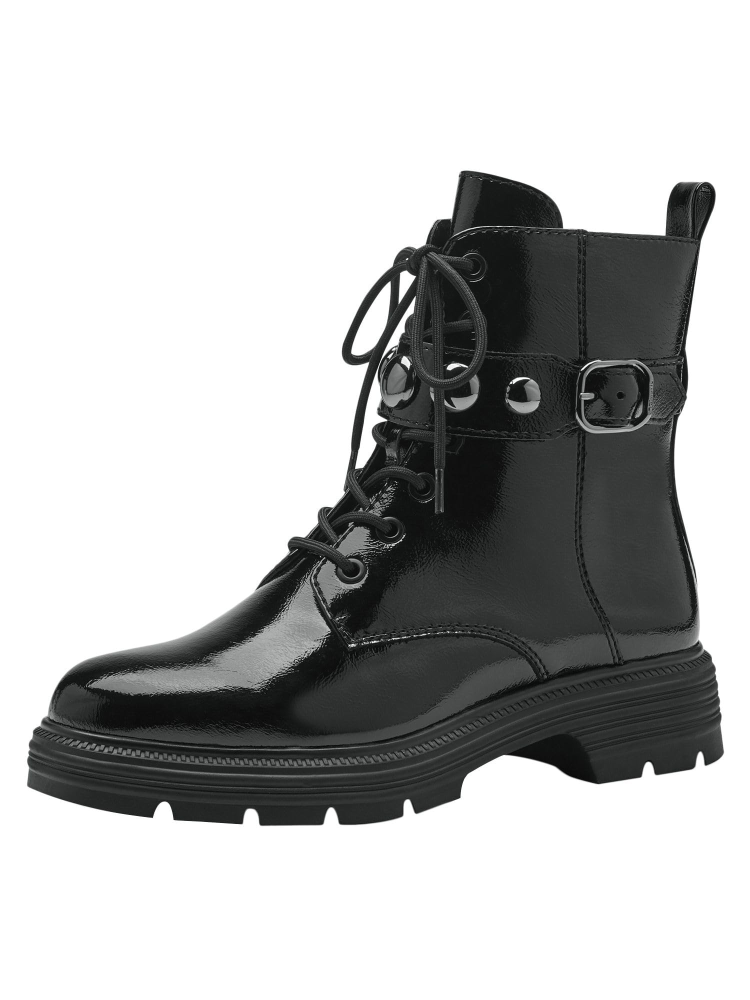 Tamaris Ankle Boots 1-25267-41 Normal, Black (Black Patent), 5 UK