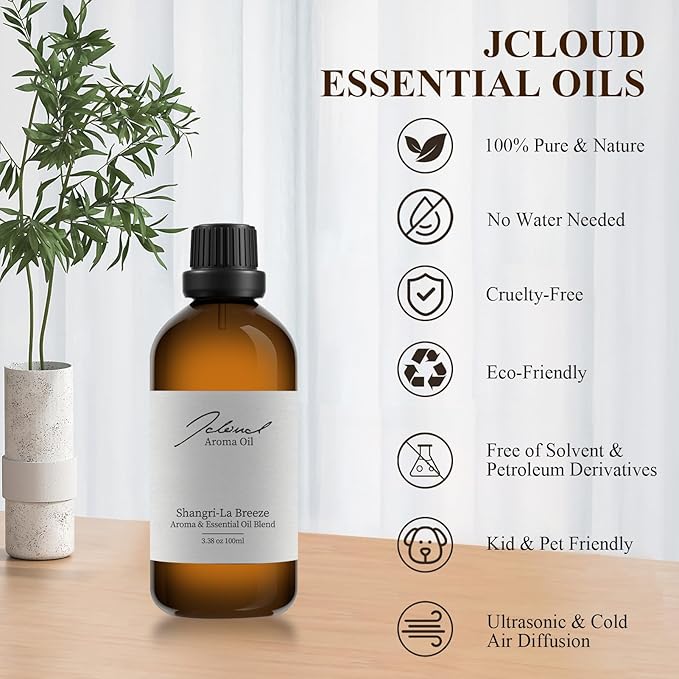 Aceite Esencial JCLOUD Shangri-La Breeze para Difusor - 100mL miniatura 4