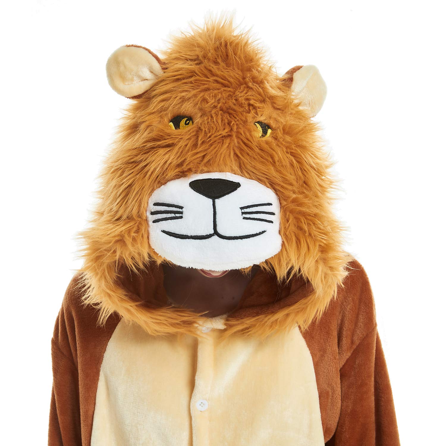 Onesie Pijamas de Animales, Unisex Adultos Pijamas Cosplay Traje Dibujos Animados Pijamas Ropa de Dormir Diaria