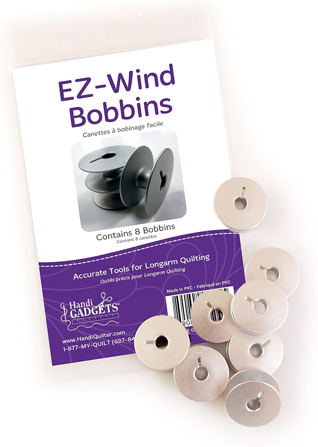 Handi Quilter EZWind Bobbins (Pack of 8)