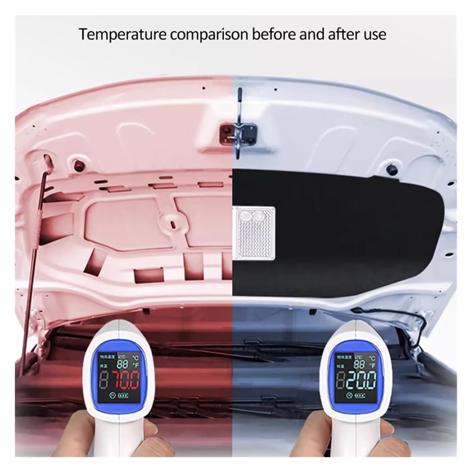 Insonorizzazione vano motore Per Peugeot 308 T7 2007 ~ 2013 Fodera isolante in cotone Tappetino termico insonorizzato Calore Copri motore