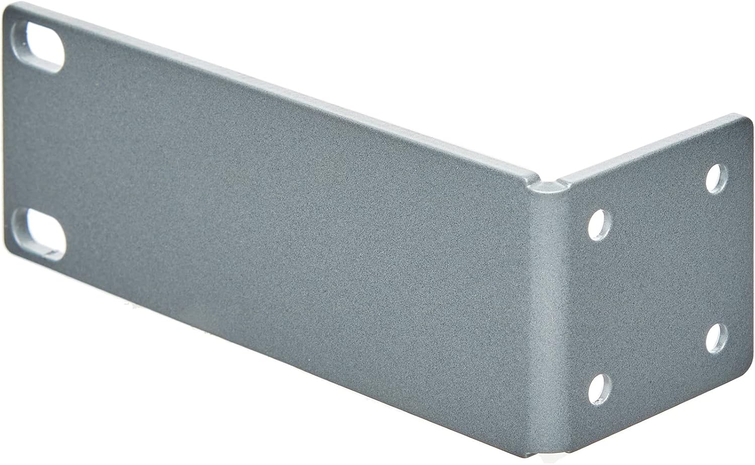 Silver Aluminum Rack Mount Brackets for UniFi 8-Port Switch