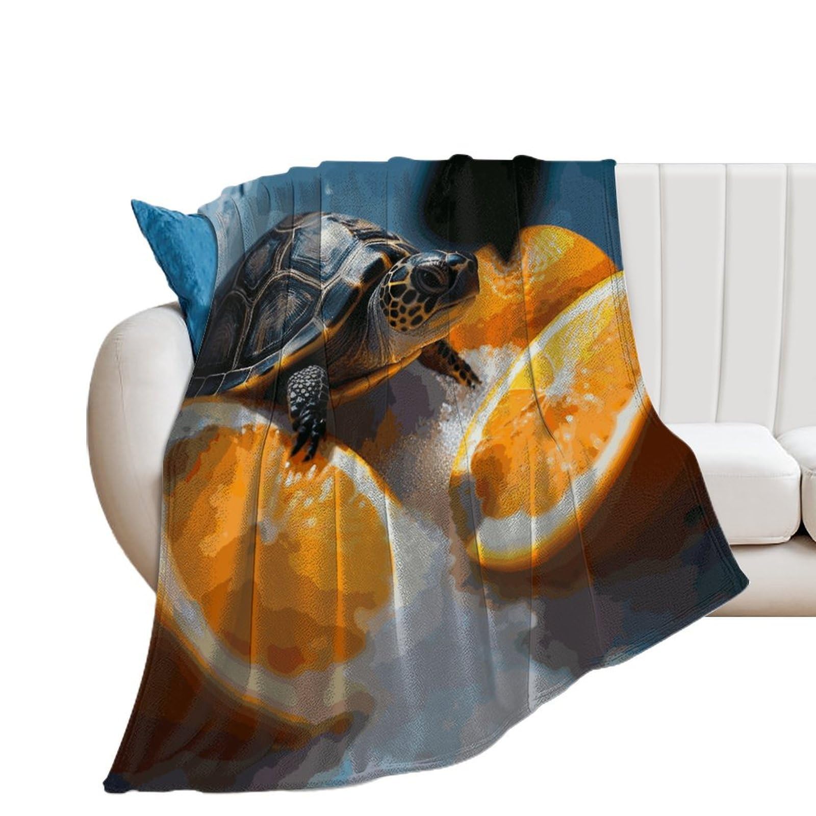 Couverture microfibre douce et thermorégulatrice pour lit de femme