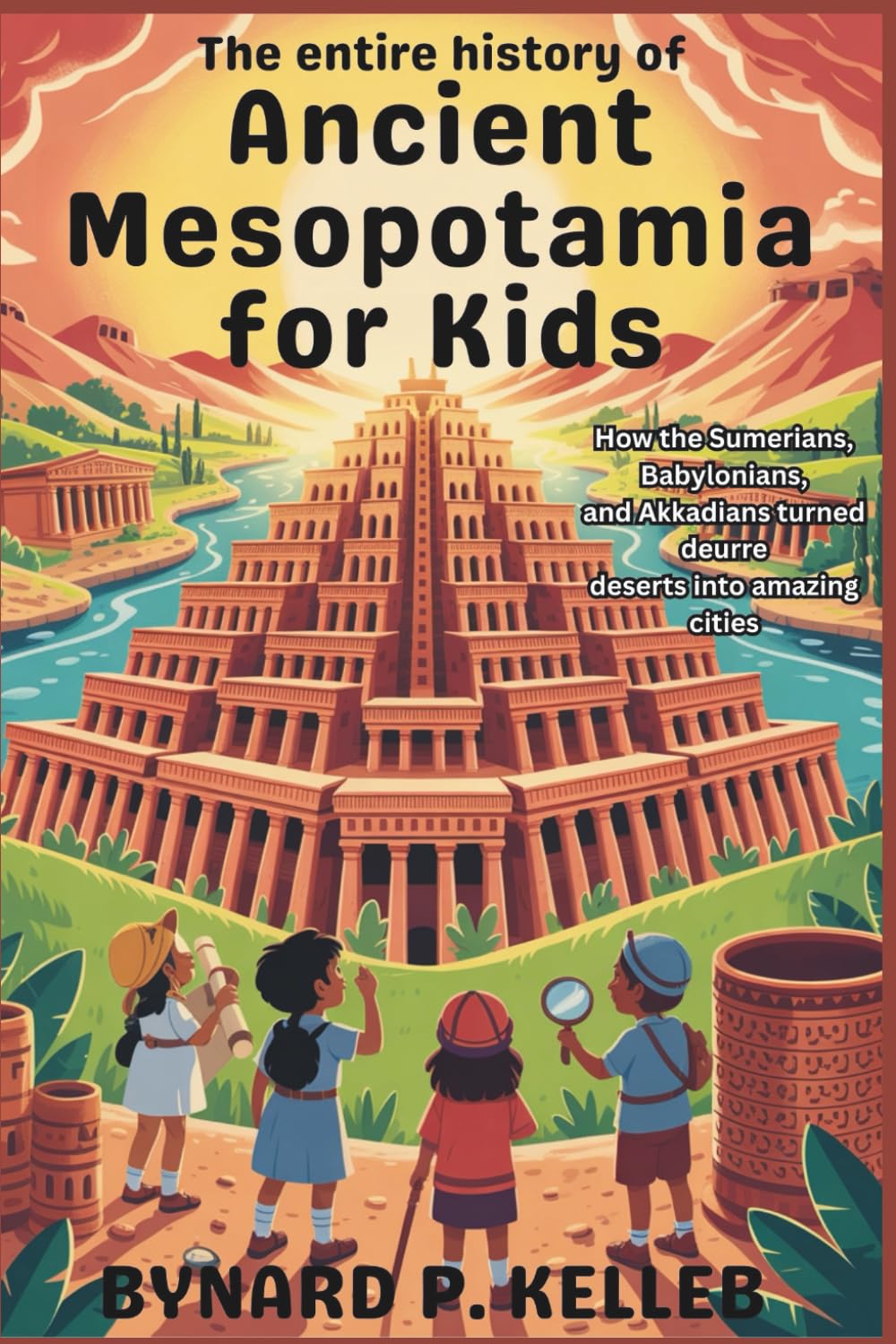 ENTIRE History Of Ancient Mesopotamia For Kids: How the Sumerians, Babylonians, and Akkadians Turned Deserts into Amazing Cities (Children History Book, Profession & Biography)