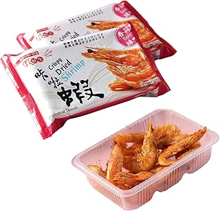 i3Fresh Spicy Crispy Whole Dried Shrimp Snack 25g - Premium Taiwanese White Shrimp, Antibiotic-Free, Vacuum Low-Temperature Fried, Crunchy Asian Seafood Snack, Non-Greasy Perfect Snacks