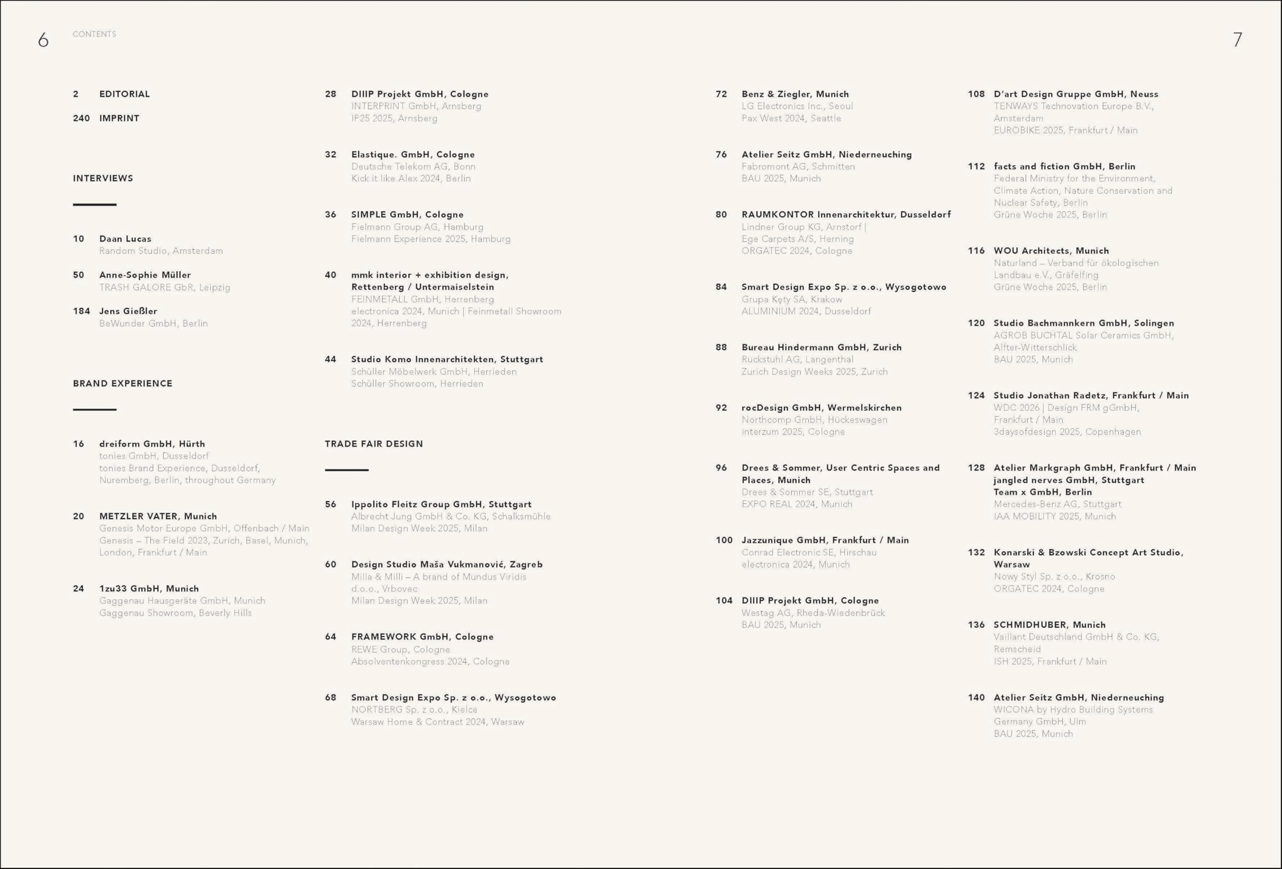 Brand Experience & Trade Fair Design Annual 2026