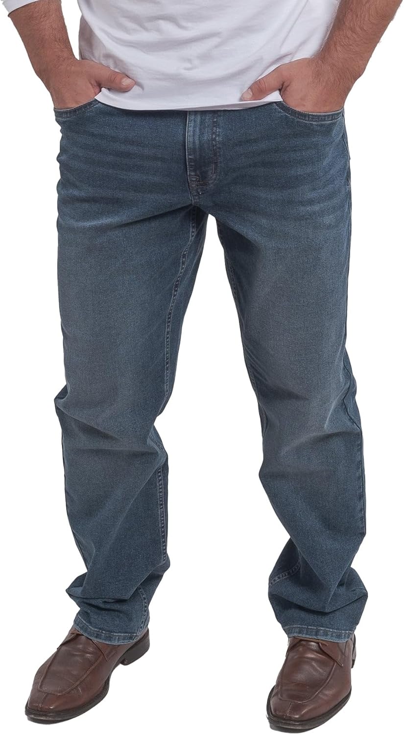 The Perfect Jean TPJ Mens Thick Thicc Fit Jeans 99% Cotton Denim