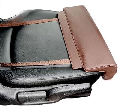 Car Leg Extender Leg Support Cushion,Car Seat Extender Pad Leg Support Pillow,Seat Extension Pad Car,for Cars Buses Trains Office Home,Brown