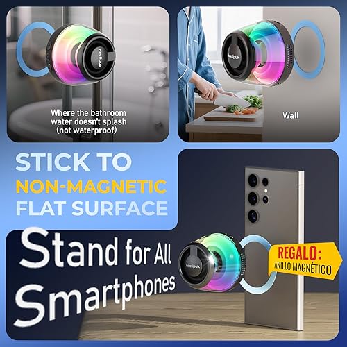 Miniatura 3 de Altavoz Bluetooth, relleno de calcetines para adolescentes, regalos de elefante blanco para adultos, hombres y mujeres, altavoz con diafragma de