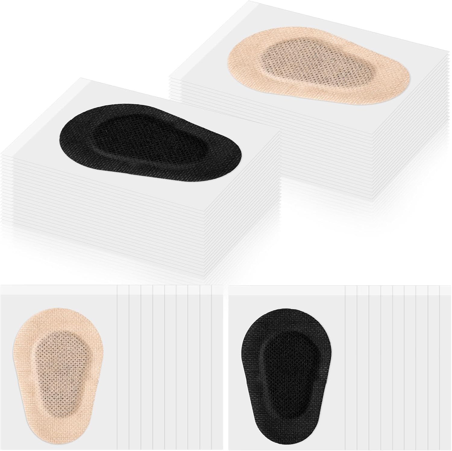 Panitay 40 parches adhesivos para los ojos para adultos, desechables, transpirables, parches médicos para ambliopía, vendajes adhesivos sin látex