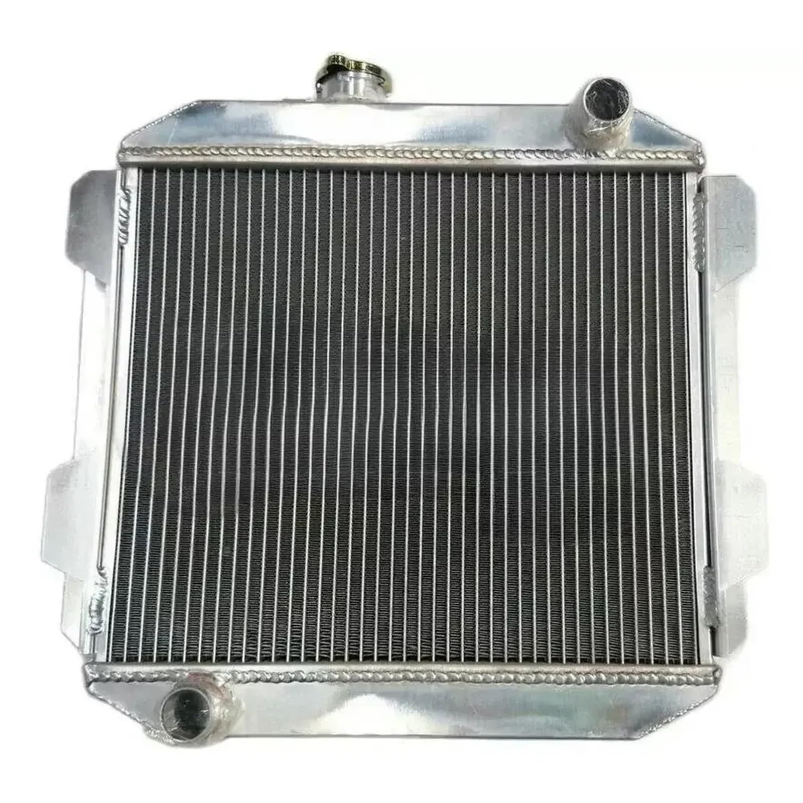 Pasuje do FIT 1971-1977 ALUMINIOWY CHŁODNICA Pasuje do MT Ford Capri II Mercury Capri MK1 2600/2800 V6 LHD 1973-1976 Integralność chłodzenia silnika