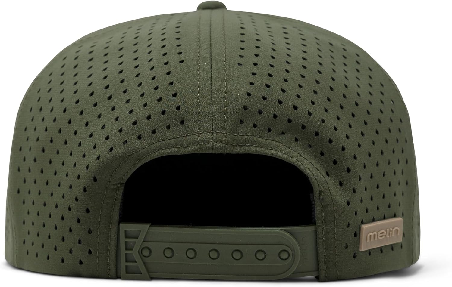 melin Trenches Icon Hydro, Performance Snapback Hat, Water-Resistant Flat Bill Caps for Men & Women, Golf, Running or Workout - Image 6