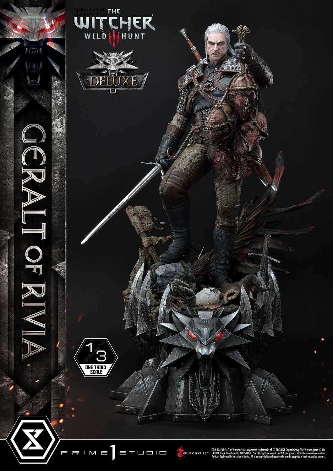 Prime 1 Studio Museum Masterline The Witcher 3: Wild Hunt Geralt of Rivia Deluxe Version