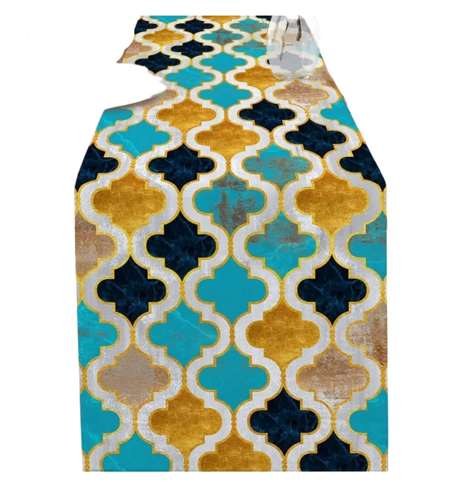 Chemin de table en lin moderne pour embellir vos repas de mariage et fêtes de famille