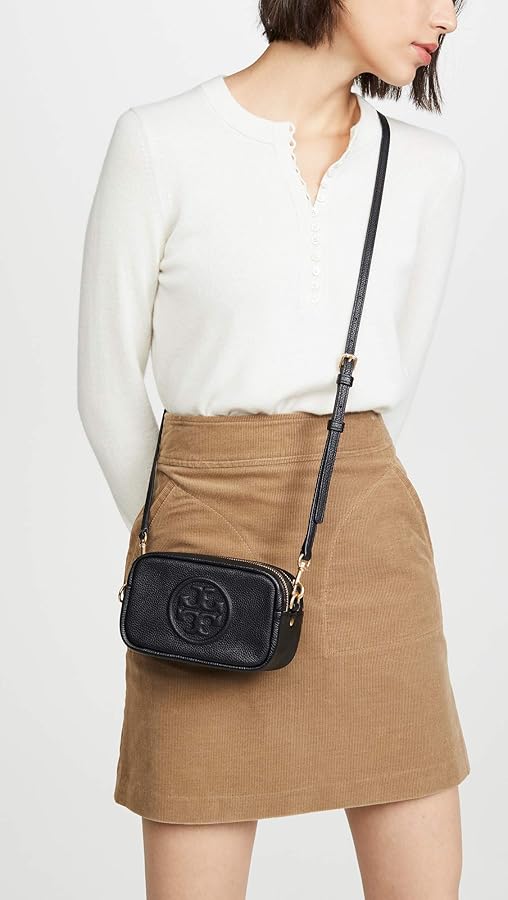 Amazon | Tory Burch レディース Perry Bombe Mini Crossbody Bag US 