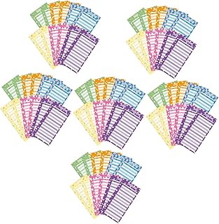 Ciieeo 144 Peças Fichário De Cartão De Orçamento Para Cartões Fichários De Escritório Envelopes De Cartão Clipes De Fichário Fichário De Orçamento Planejadores De Orçamento Cartões