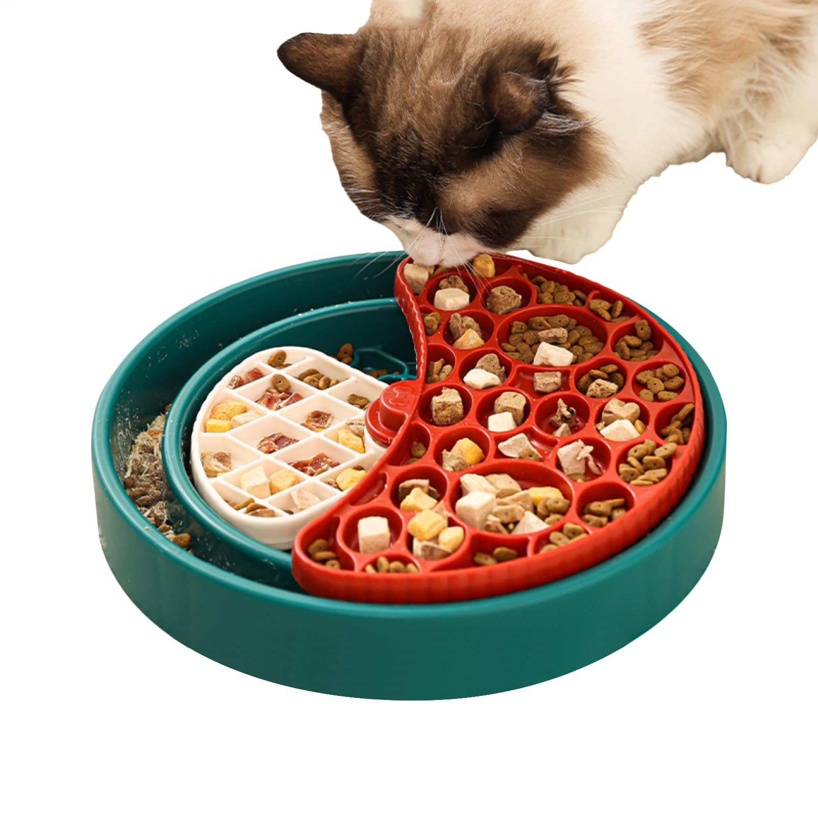 Mangeoire lente pour chien anti-glouton et bol interactif contre le stress