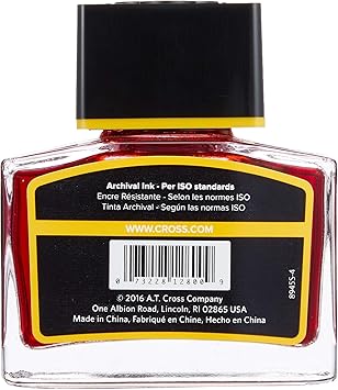 Cross Refill Single Bottle Red Ink