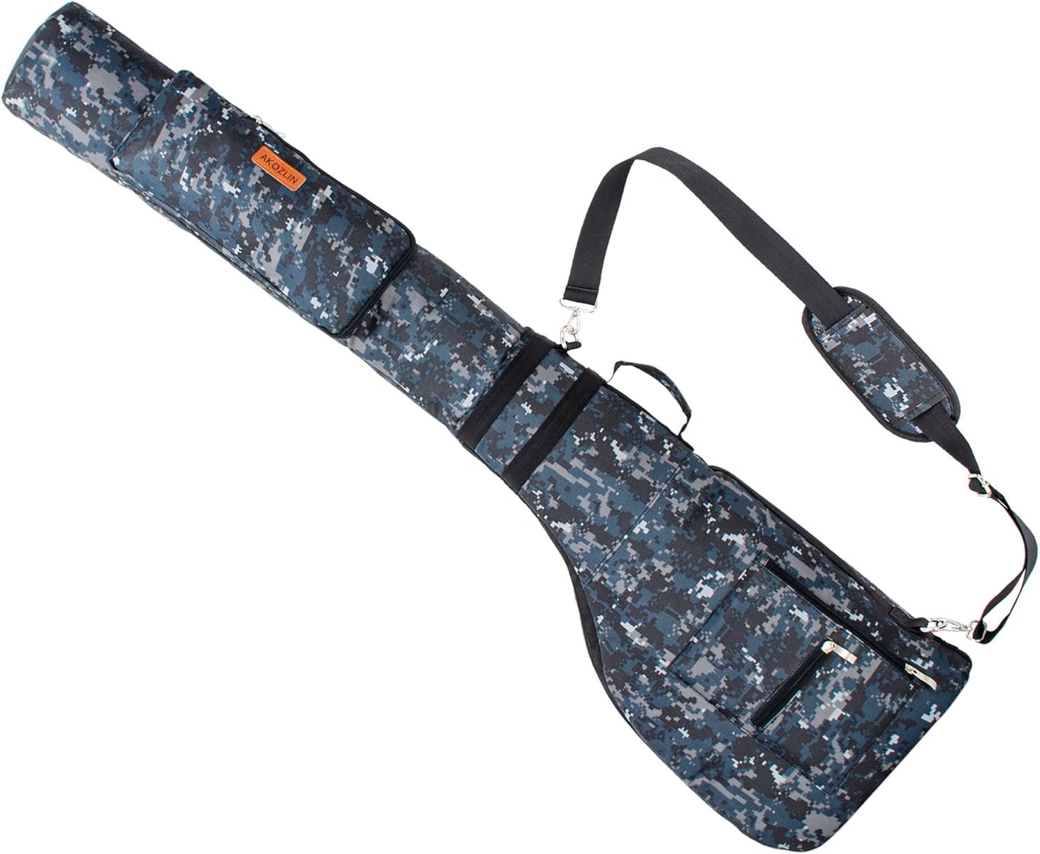 AKOZLIN Golf Clubs Carry Bag 8-10 Lightweight Foldable Travel Sunday Golf Bag with Strap Waterproof Sunday Bag