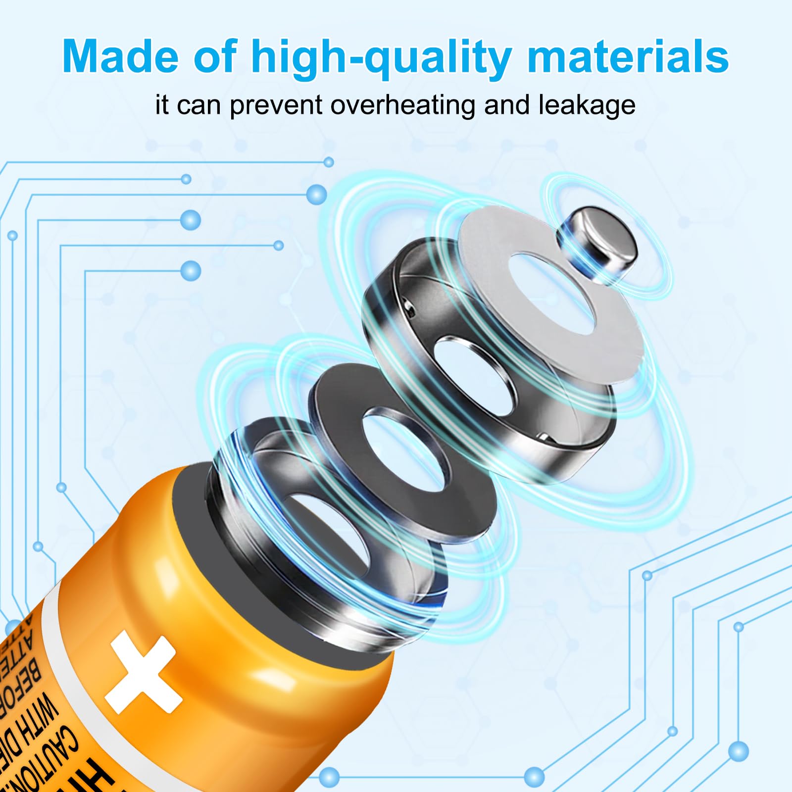 Piles rechargeables AAA 550 mAh 1,2 V Ni-MH pour téléphone sans fil Panasonic | Lot de 4 batteries de rechange HHR-55AAABU préchargées pour téléphones BT Gigaset DECT