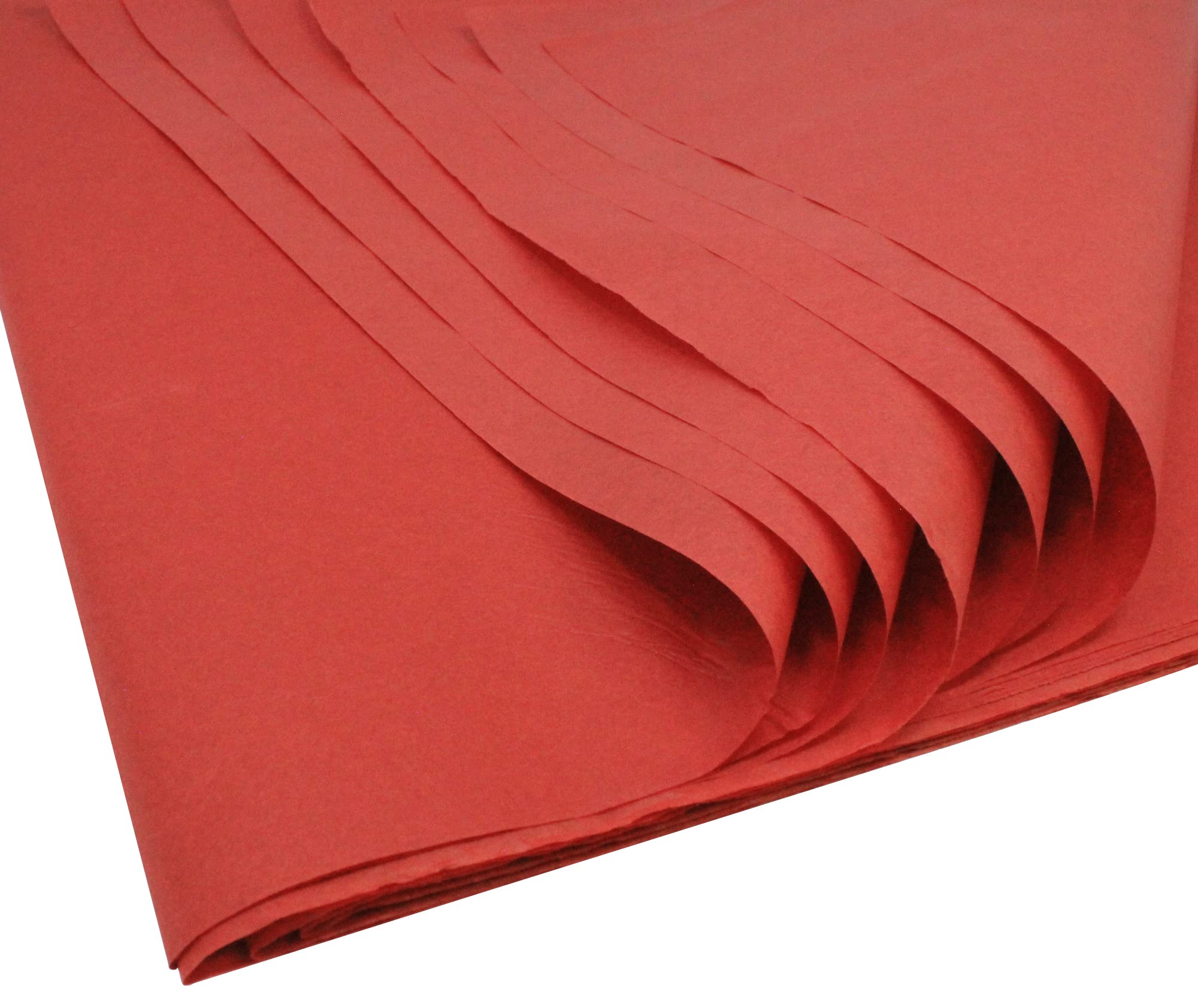 Bright Ideas Red Colou Tissue 48 Sheets, Gift Wrapping Paper For Christmas, Birthday Party And Arts & Crafts, 50Cm X 76Cm