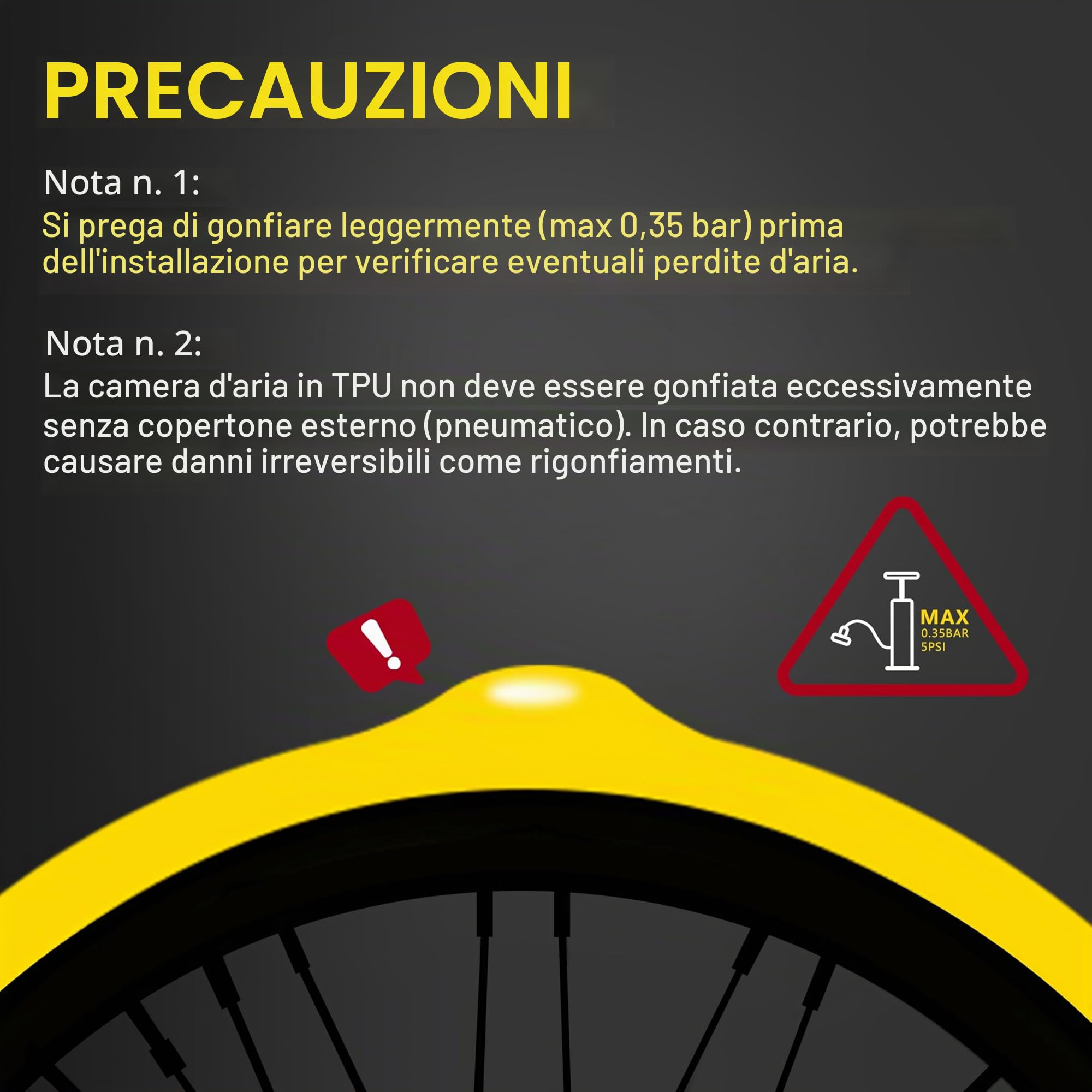 Thinvik Camere d'Aria TPU- Valvola Presta in Metallo 40/60/80mm per Bici da Corsa, MTB e Gravel - 700x18-32c/33-50c/29"/27.5" - 2 Pezzi (1 Paio)