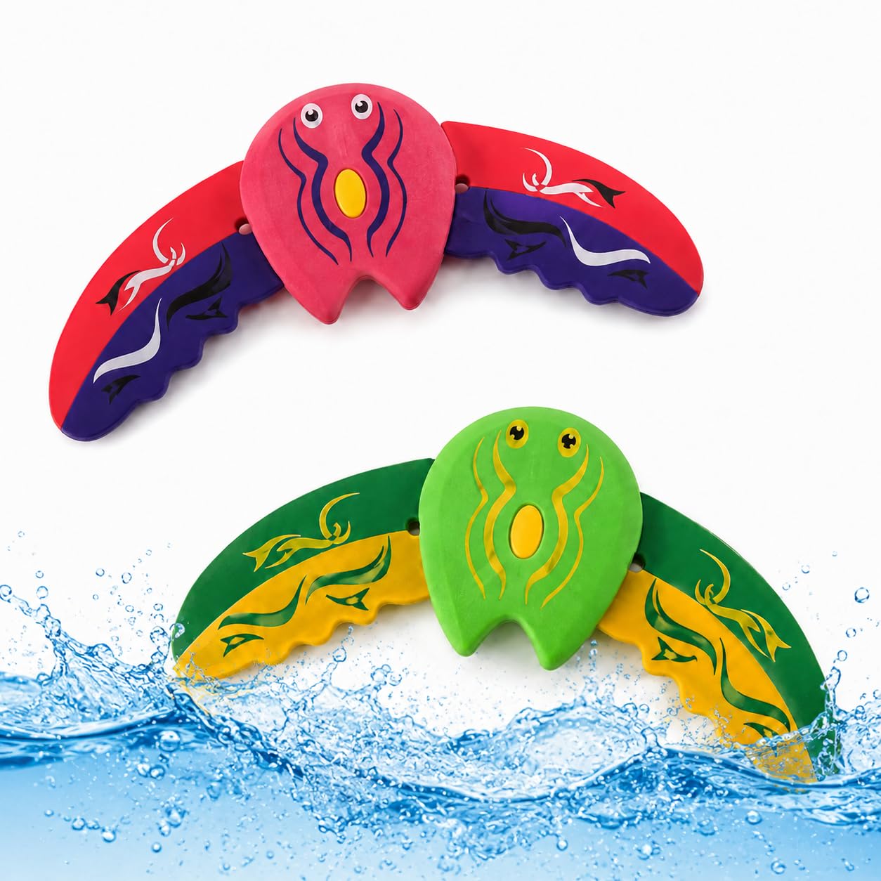 XLTXWD 2Pcs Sinkies Gliding Stingray Pool, Underwater Adventure Games, Interactive Water Play for Family Pool Racing Activities, Summer Beach Entertainment