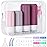 MODENGKONGJIAN 16 Pack Travel Bottles for Toiletries,TSA Approved Silicone Squeezable Travel Shampoo Bottles, 3oz Leak Proof Refillable Toiletry Cosmetic Containers (16PCS/Cranberry)
