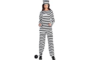 Daring Inmate Costume: Step into a World of Lawless Adventure