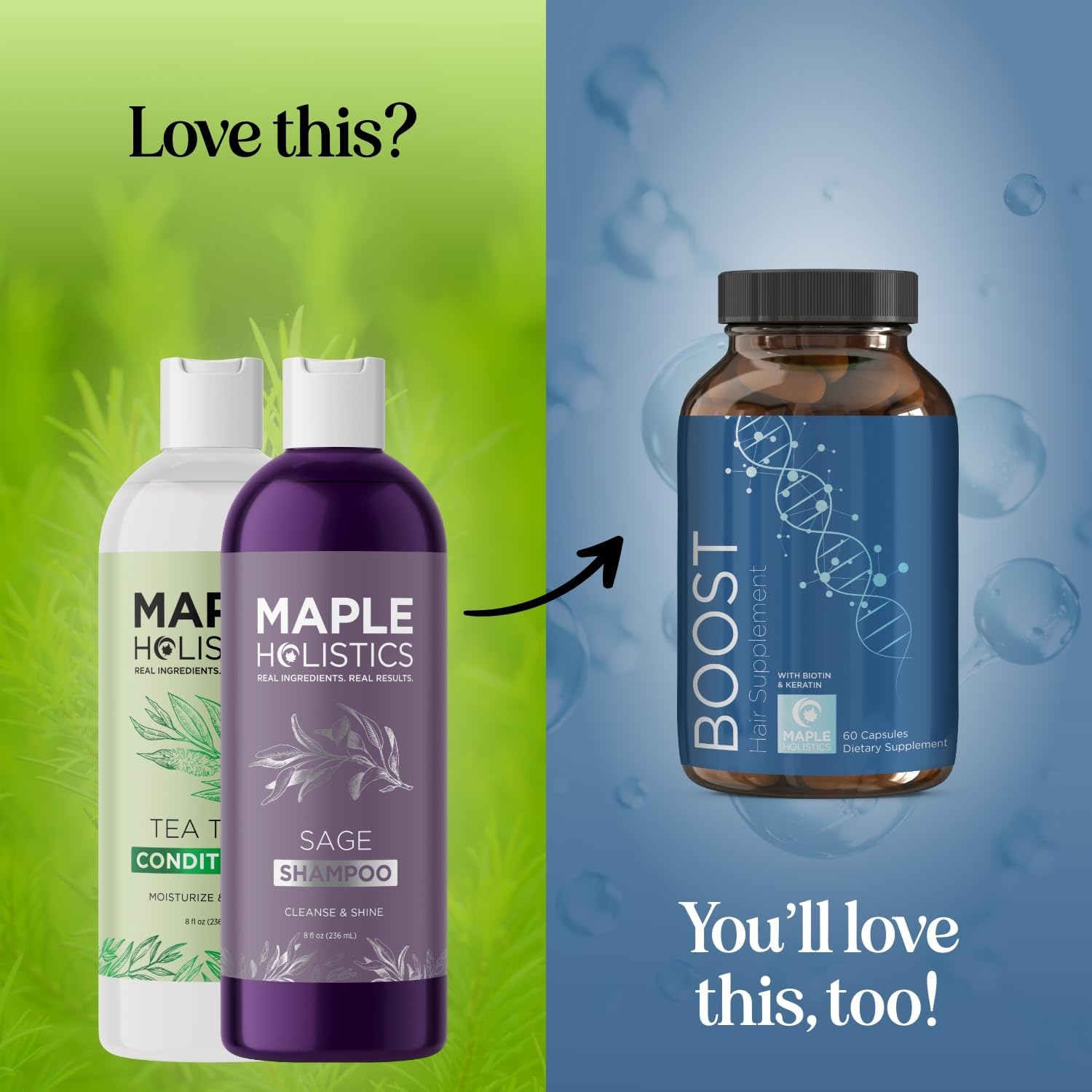 Amazon.com: Sulfate Free Shampoo and Conditioner Set - Tea Tree