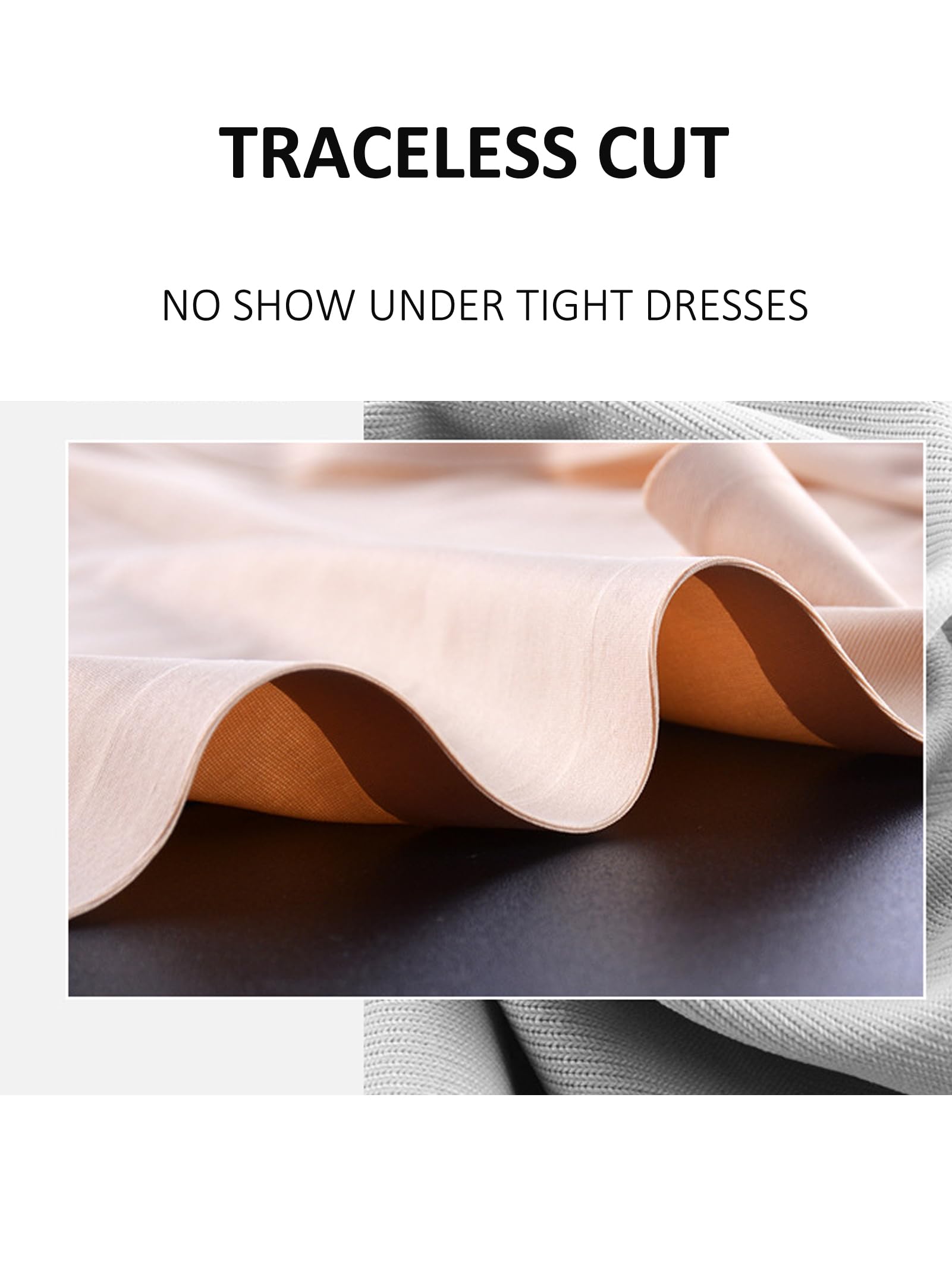 Bolivelan Tangas de tiro medio sin costuras para mujer, ropa interior cómoda, tanga