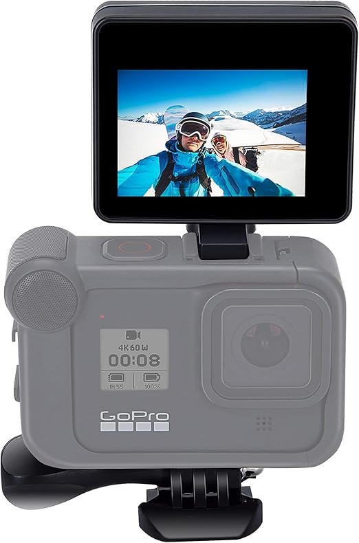 Suptig LCD Screen Selfie LCD Display Screen Compatible for Gopro Hero 13 Hero 12 Hero 11 Hero 10 Hero 9 Hero 8 7 6 5 4 3+ 3 Hero Session AKASO Campark SLR More Action Cam 2.0inch IP 68 Waterproof