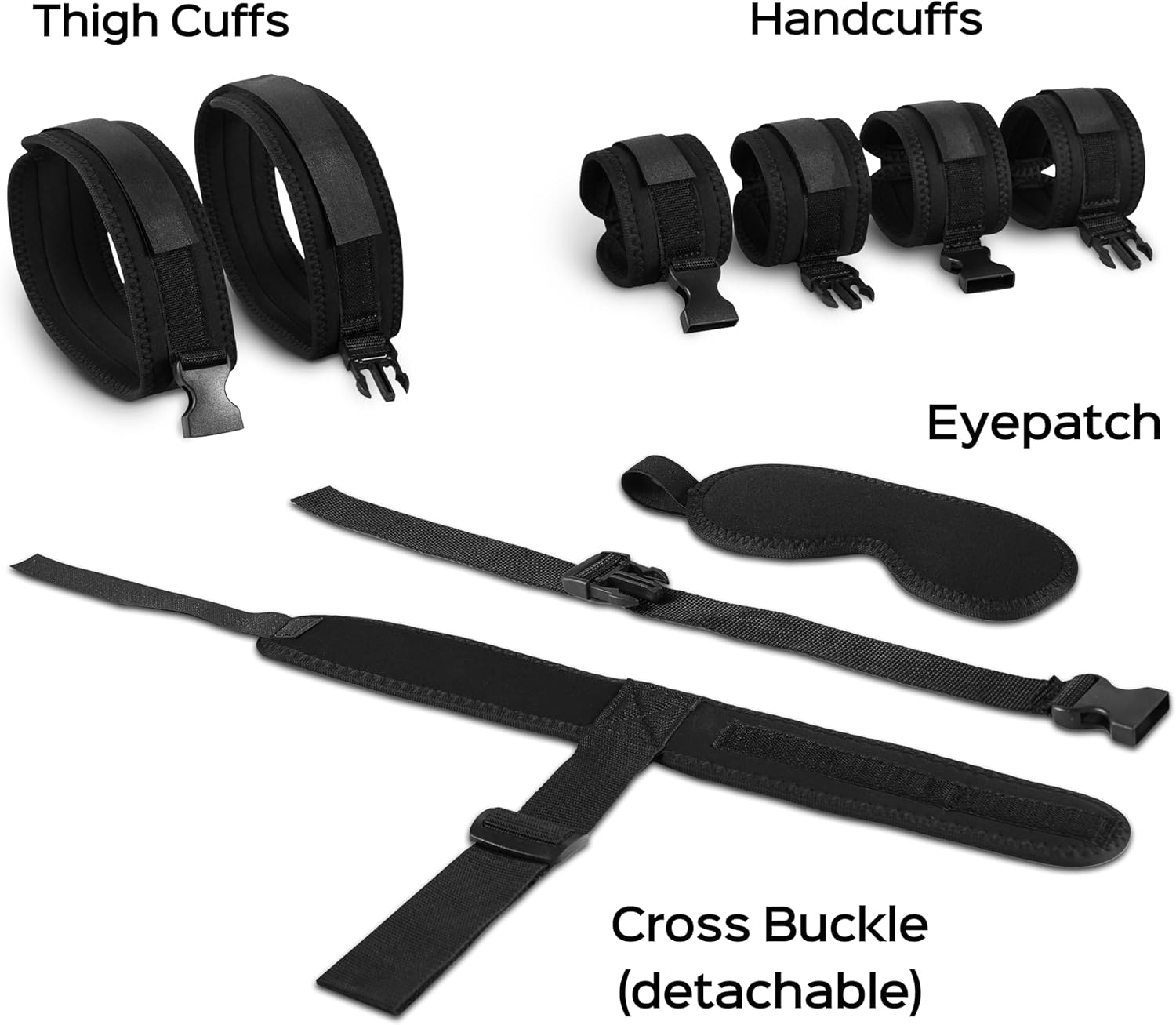 Bondaged Rope Cord & Rope Queen Bed Tied Down Straps for Adult Play Sexy Handcuff Harness Sling Sex Resistance Bands with Ankle Strap Men Adult Tool Toys for Couples Bedroom Kit Sweatshirt Y6 Red