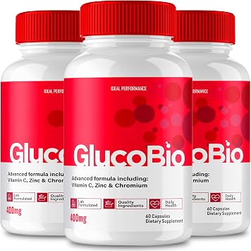 GlucoBio Capsules, Gluco Bio Capsules Reviews (3 Pack)