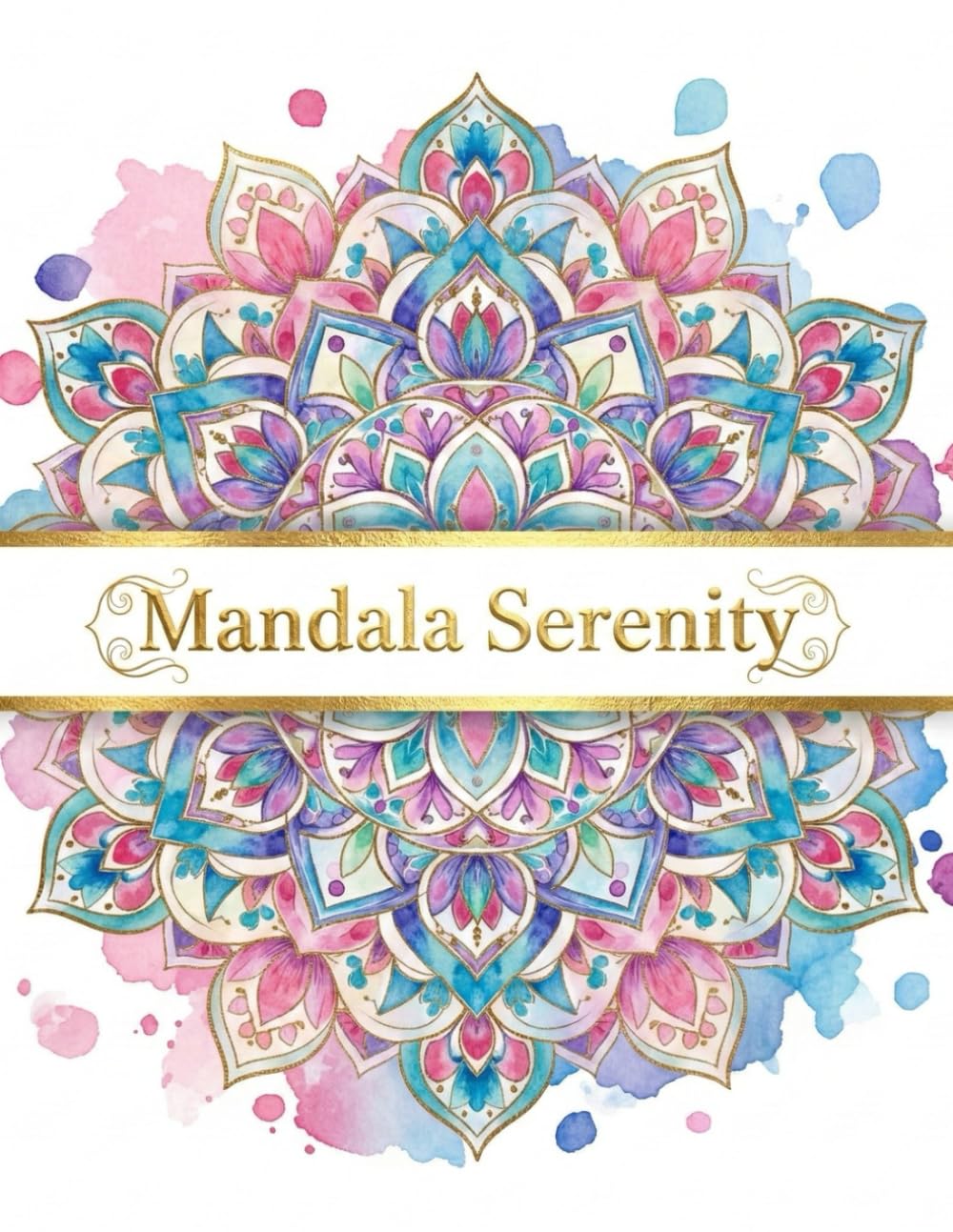 Mandala Serenity: A Relaxing Coloring Book for Mindful Creativity