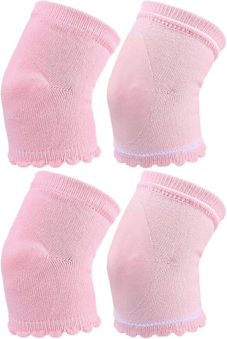 Didiseaon Gel Elbow Sleeve and 2 Pairs Pink Heel Moisturizing Socks for Women, Gel Foot Care Moisturizer Socks for Dry Cracked Heels, Foot Care Protection