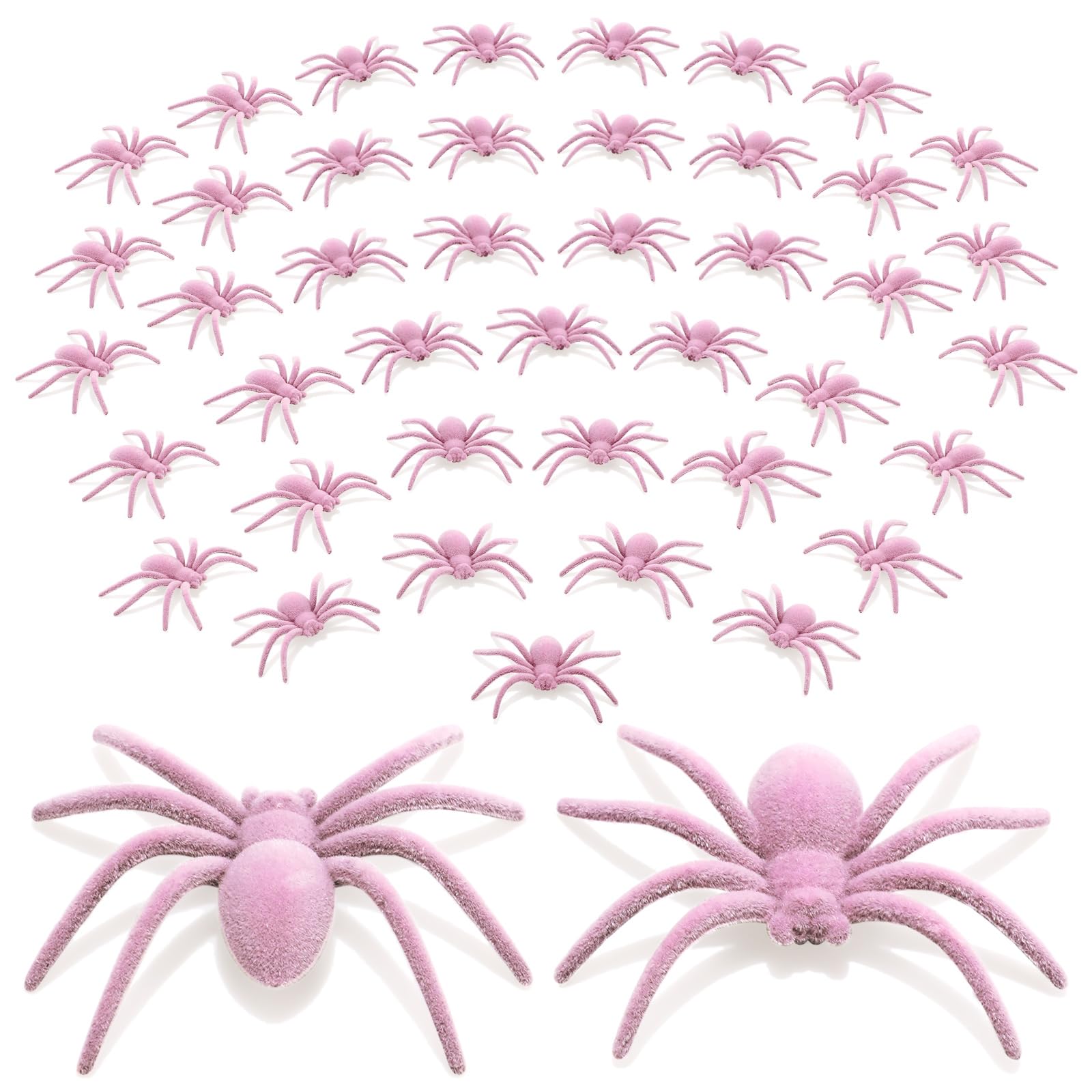 Amazon.com: Shappy 50 Pcs Mini Fuzzy Spider Realistic Hairy Small