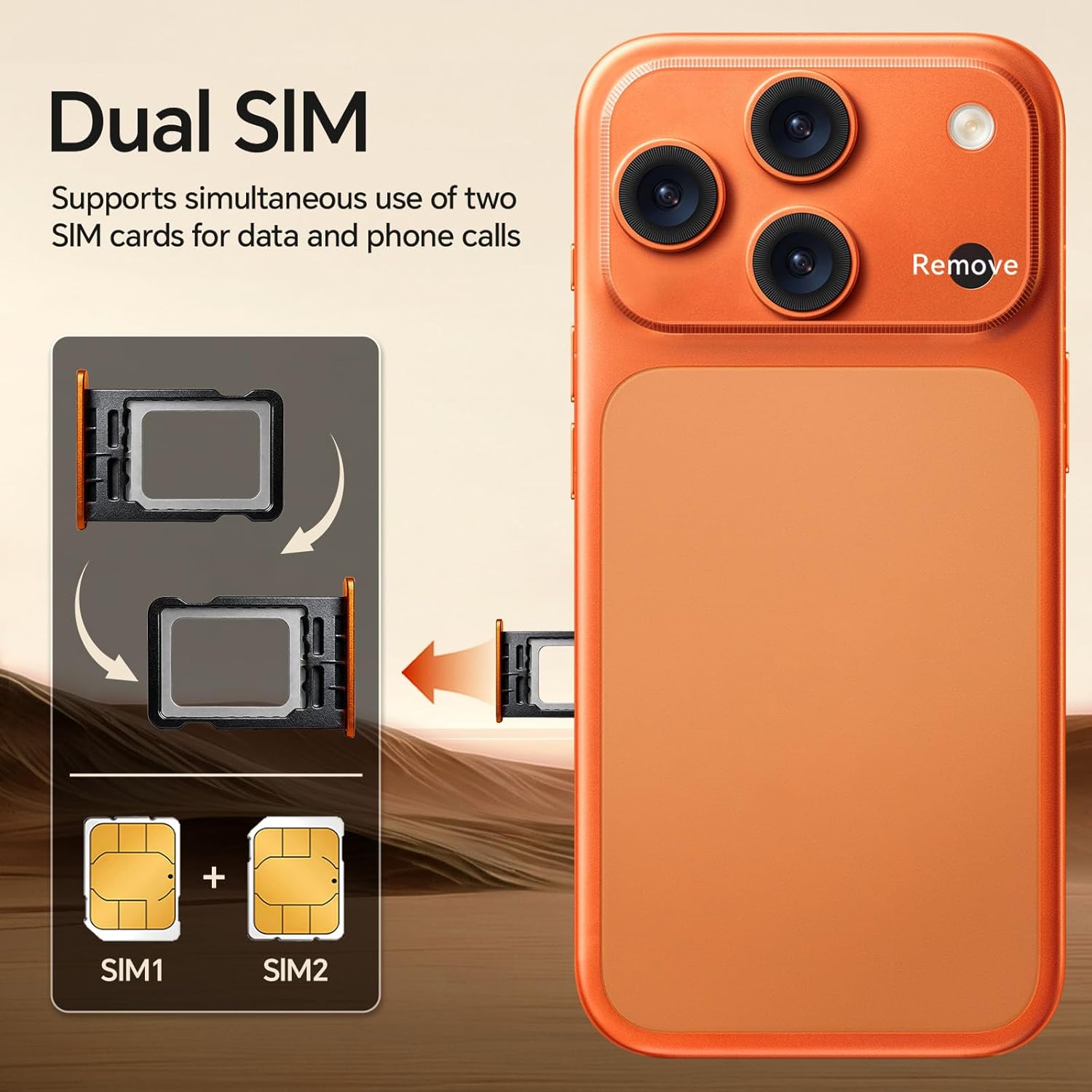 D17 Ultra Unlocked Cell Phones,5G Android 15 Unlocked Phones with 5000mAh Battery,16GB+512GB Smartphone,Snapdragon888, 32+104MP Camera, 6.9“ HD Screen, Dual SIM+Memory Expansion,Blue