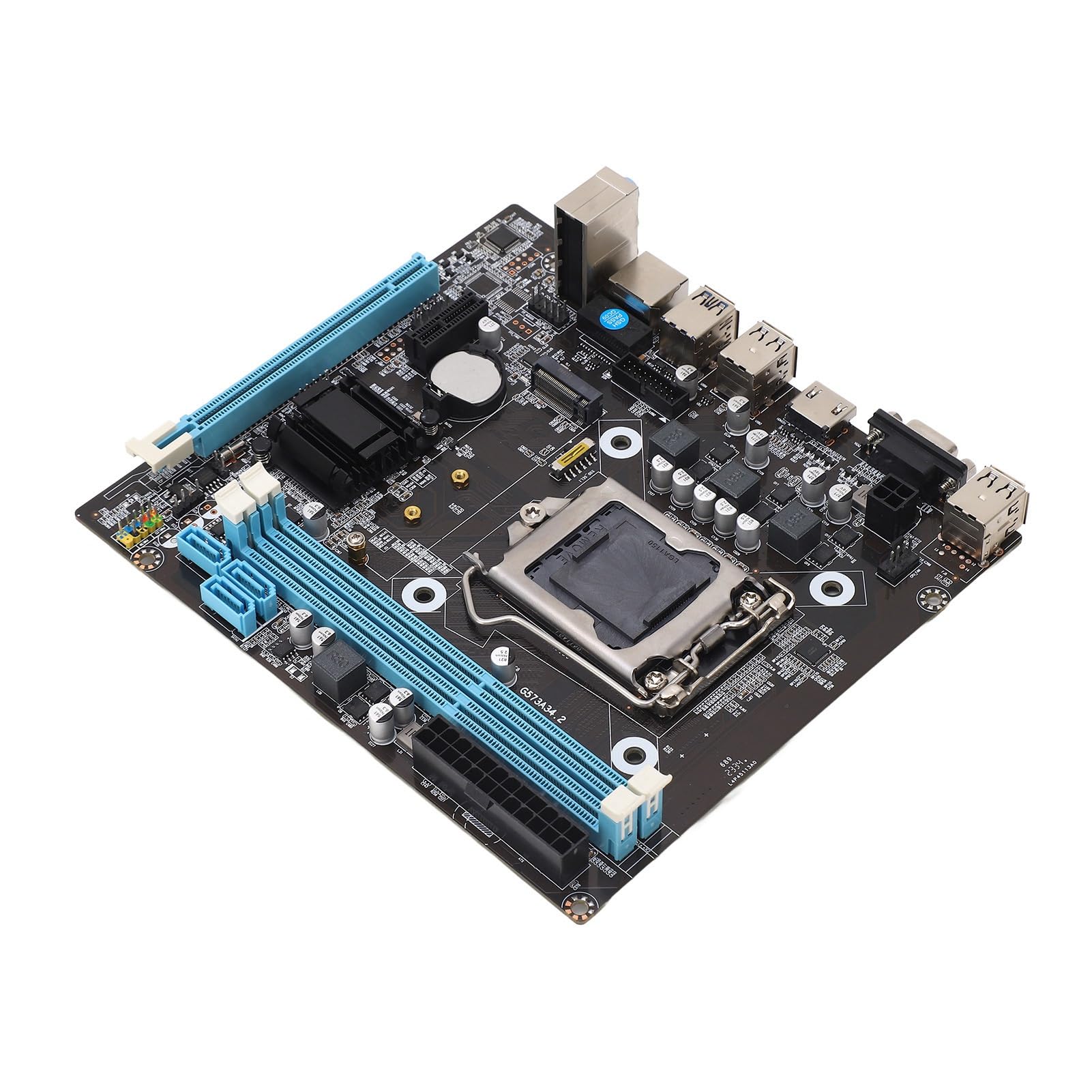 Placa Base para Juegos, Placa Base LGA 1150 de Doble Canal DDR3 M.2 NVMe NGFF SATA PCIe Slot PC Placa Base para Core para Xeon para Celeron G para Pentium G