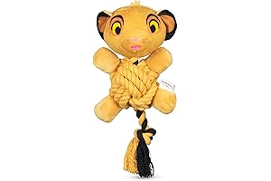 The Lion King Simba Knotty Rope Dog Toy