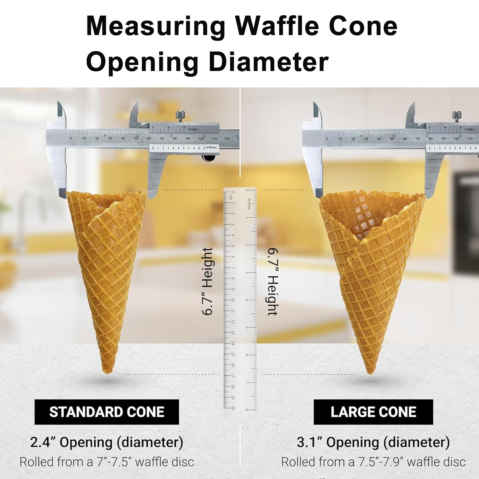 Molde Para Conos De Helado, De Acero Inoxidable, Con Textura Nítida Y Superficie Lisa, Resistente Al Agua, Fabricado En Acero Inoxidable Apto Para Uso Alimentario