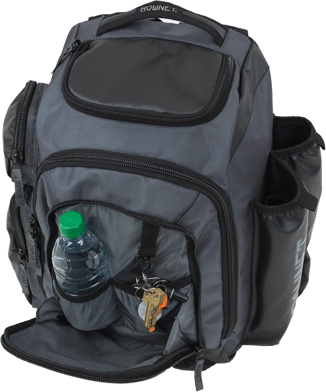 Bownet Commando Baseball Bat Backpack - Tactical Sports Bag for 3 Bats & Equipment Organizer for Baseball & Softball