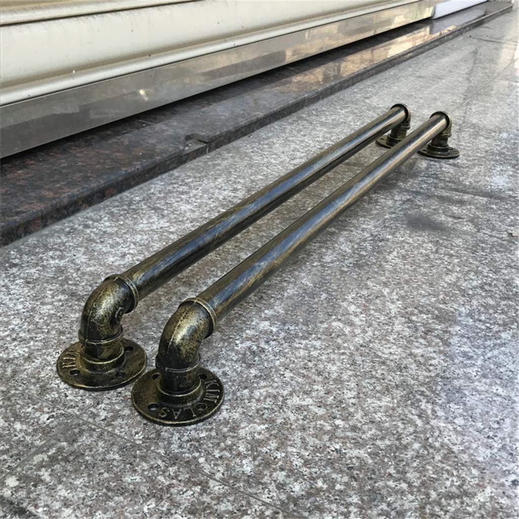 Rustykalny zestaw schodów w stylu vintage, retro, do wewnątrz, na zewnątrz, poręcz na schody, 150 cm, bezpieczne wsparcie dla osób starszych i niepełnosprawnych, akcesoria do klatek schodowych