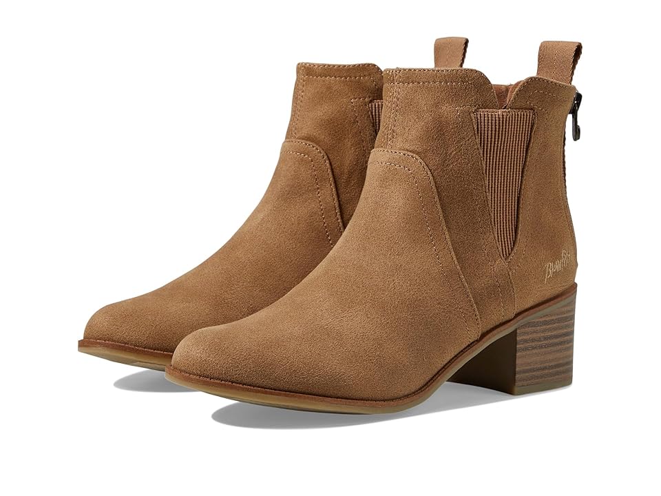 Blowfish Malibu Beam (Almond Oiled Vegan Suede) Women's Boots INTERNATIONAL SHIPPING