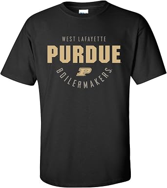 Underground Printing Purdue Inverted Arch Tee - SM - Black